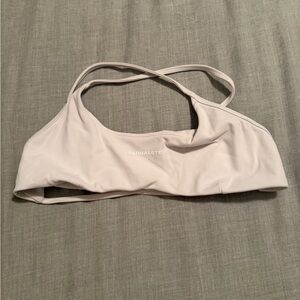 Alphalete Strapy White Sports Bra